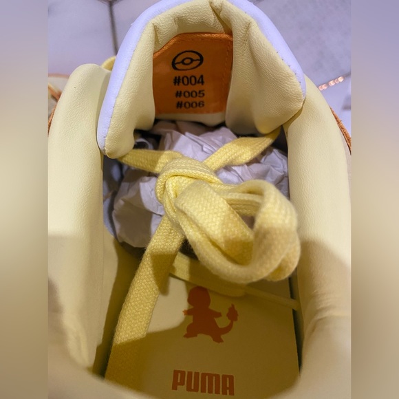 Puma x Pokémon shoes charmander edition size 9 mens - Picture 6 of 7